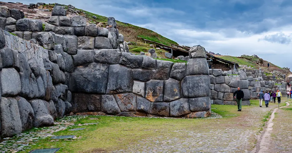 archaeological site of sacsayhuaman included in the Cusco tourist ticket