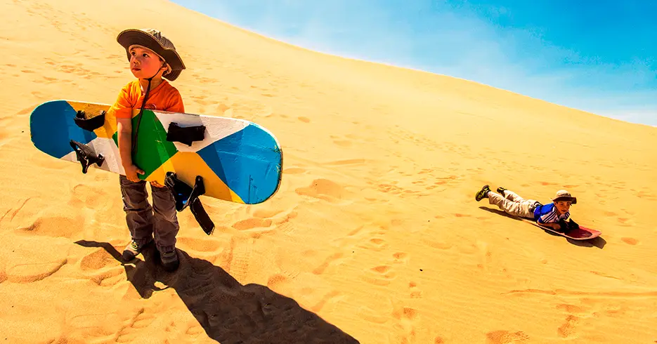 best places to travel in peru with children, Ica Huacachina