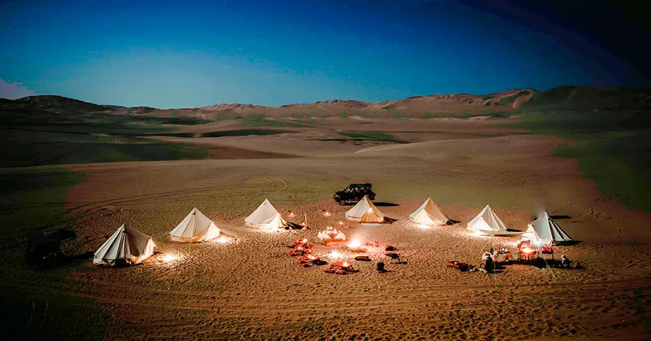 glamping in Huacachina