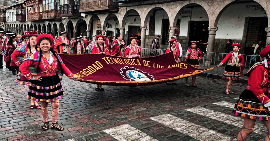 parade of universities in Cusco festivals in June