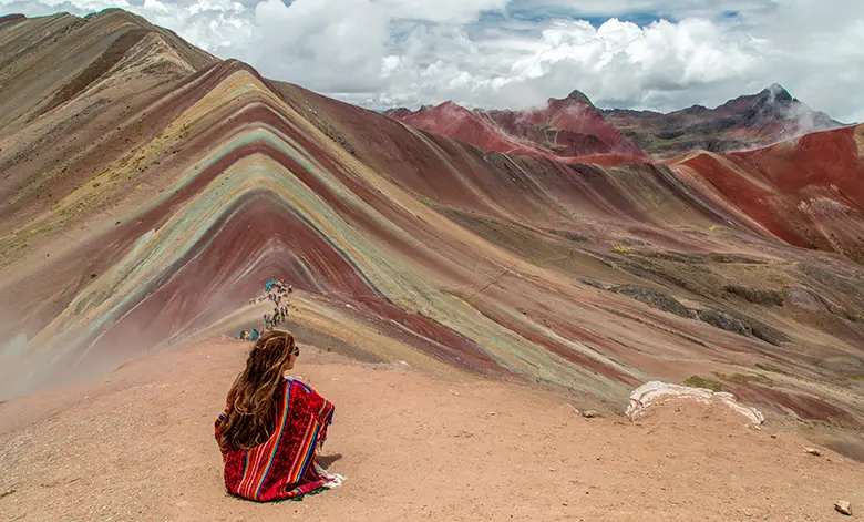Rainbow Mountain in Peru
