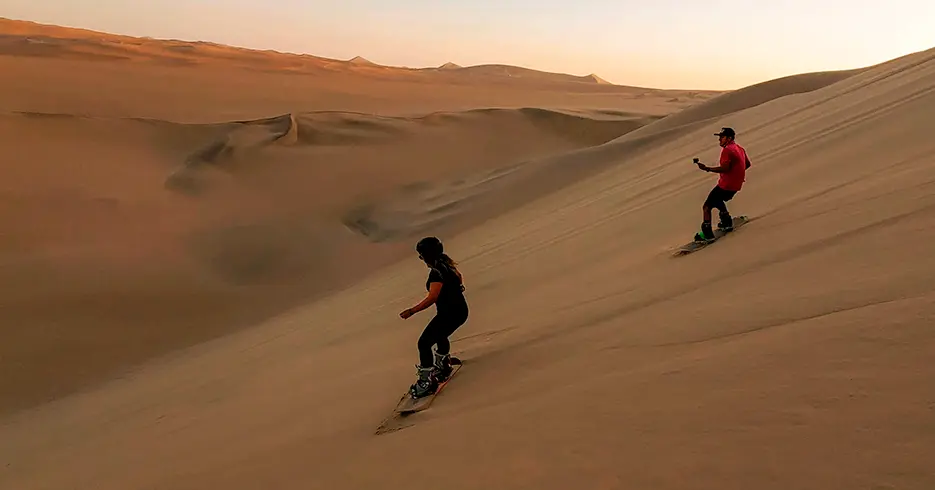 sandboarding in huacachina - ica