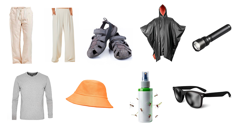 What to wear in Peru, Peruvian jungle