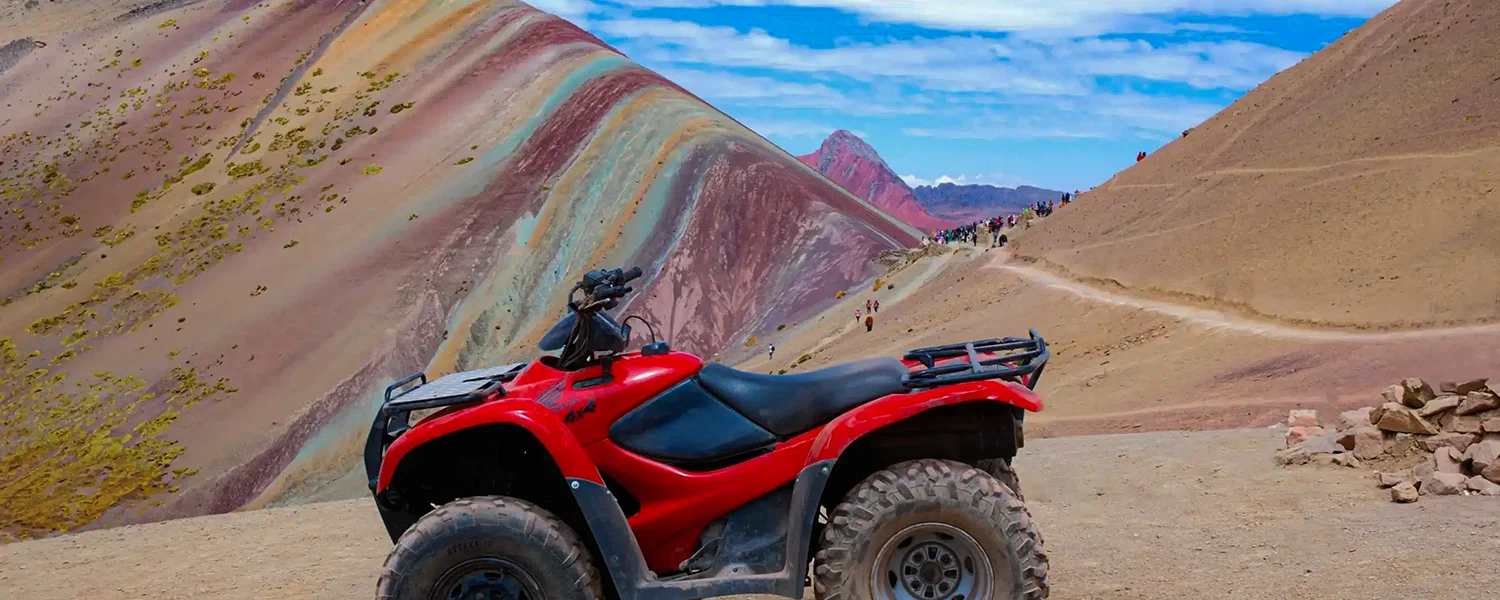 Rainbow mountain ATV