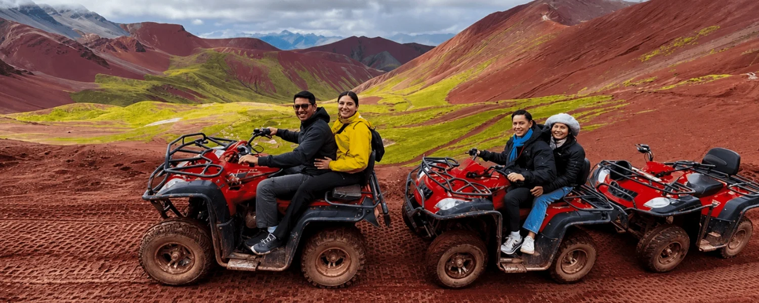 Rainbow mountain ATV