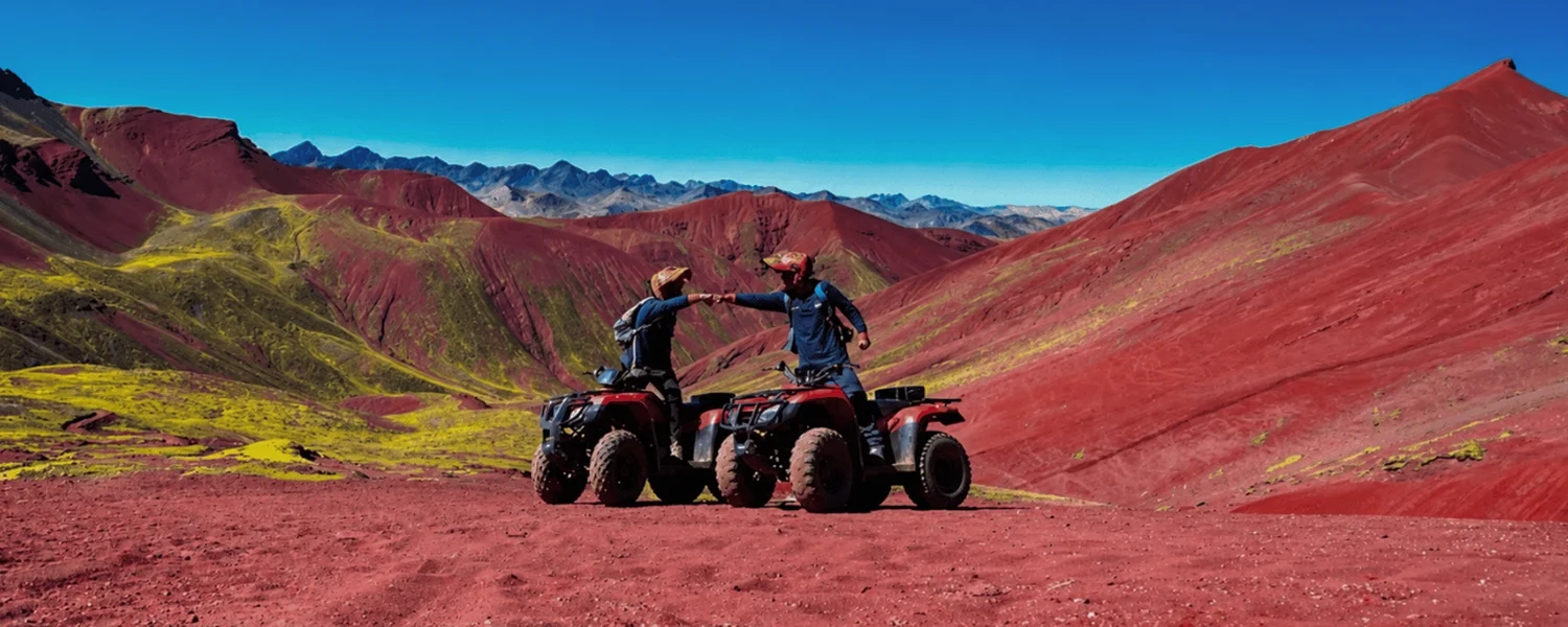 Rainbow mountain ATV