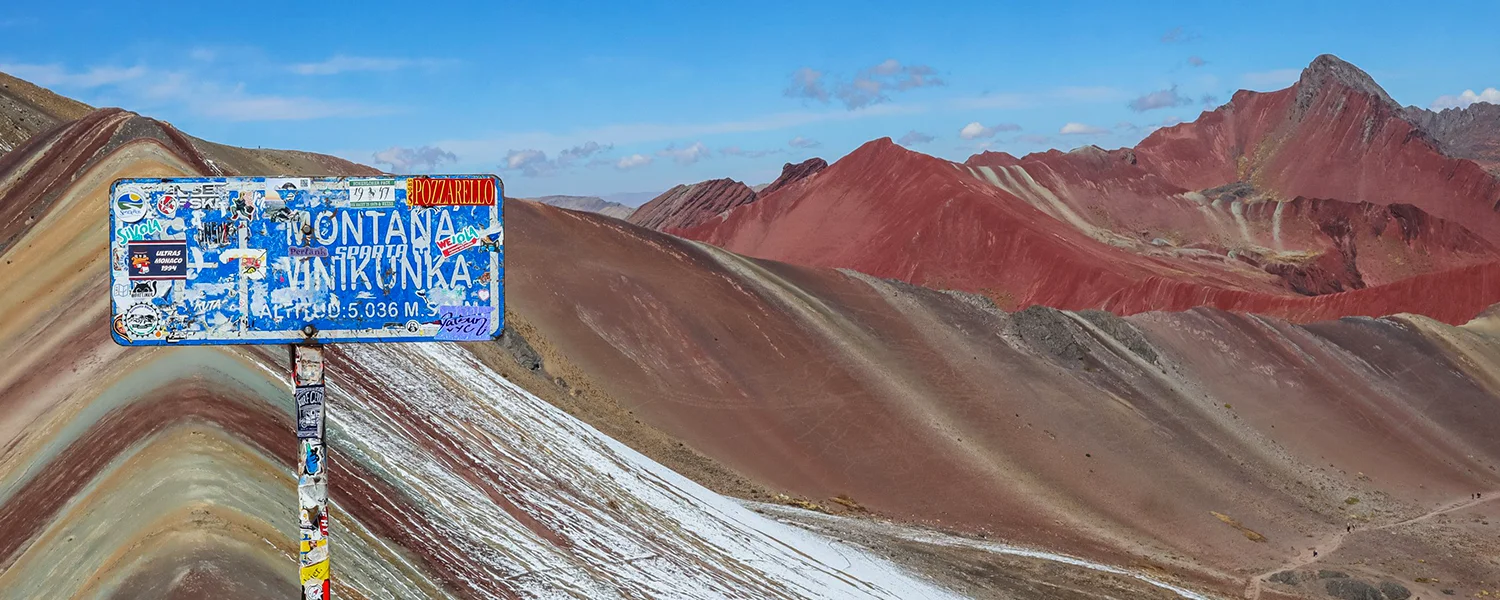 rainboiw mountain peru