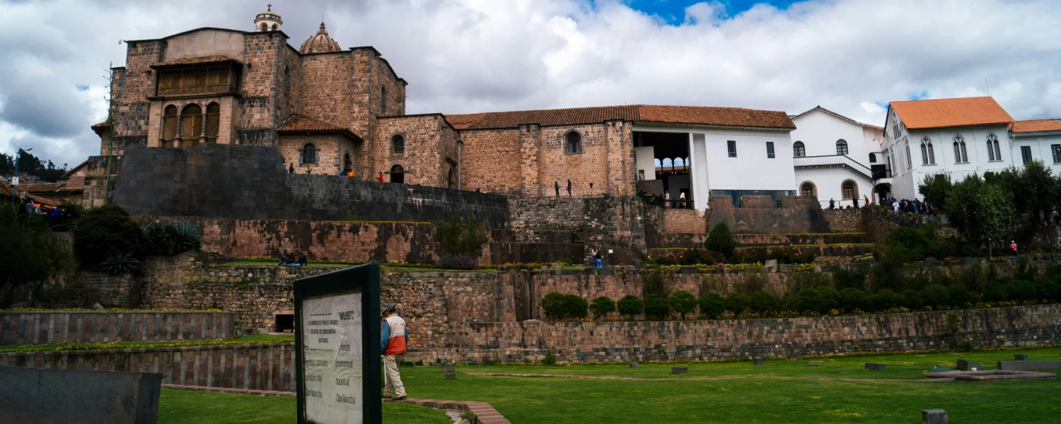 Stunning view of ancient Inca architecture during city tour in Cusco.