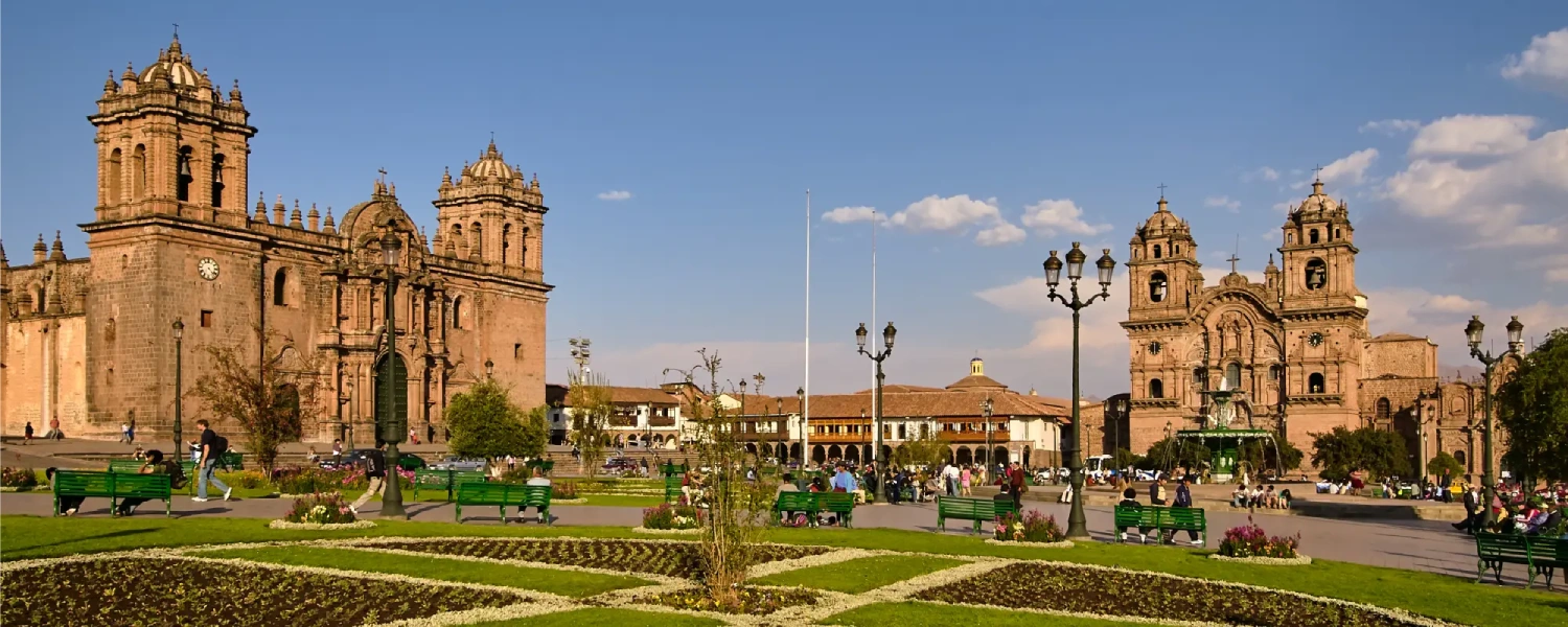 Cusco Plaza de Armas and Cathedral.