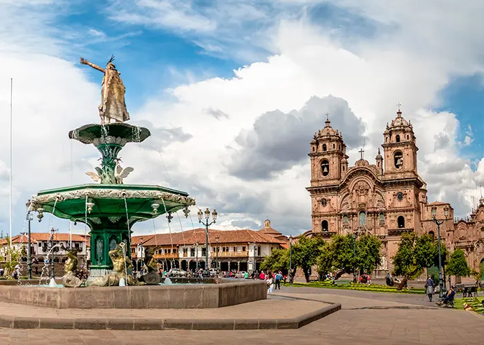 Cathedral and main square of Cusco