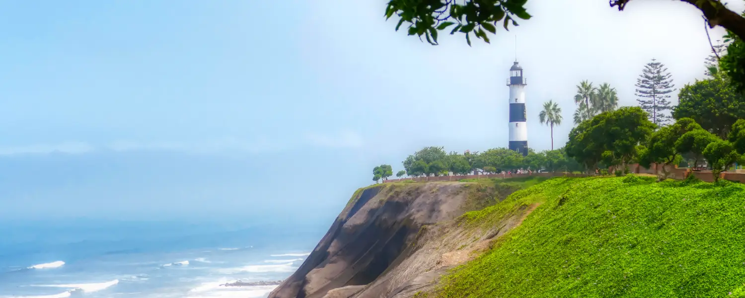 See the Miraflores Malecón in Lima