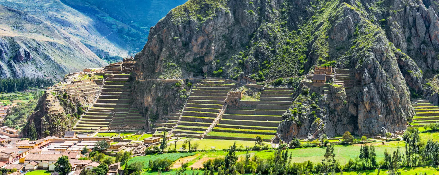 Ollantaytambo sacred valley Peru