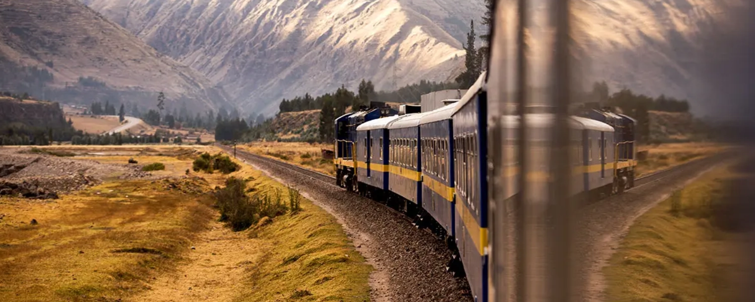Train from Cusco to Machu Picchu
