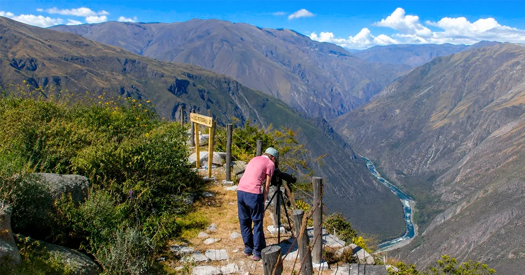 Chonta canyon viewpoint Peru