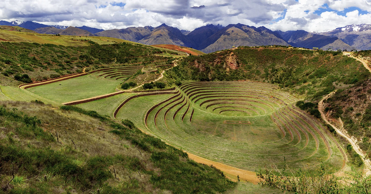 Moray Inca Terraces in the Sacred Valley