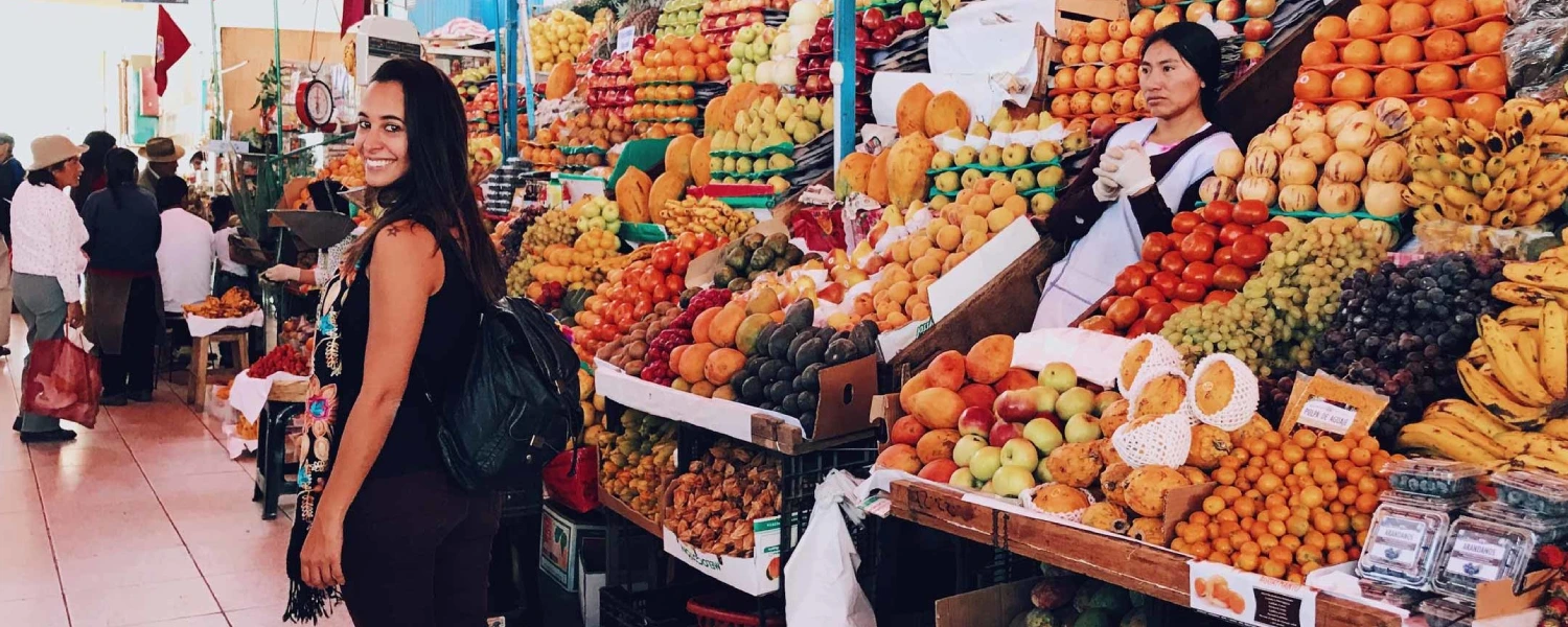 Local culture and traditional gastronomy at San Pedro Market.