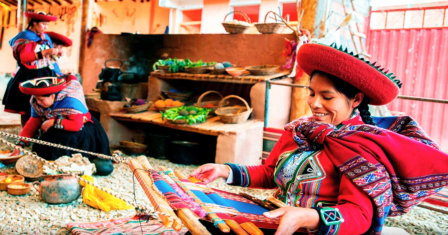 Traditional Andean Weaving in Chinchero