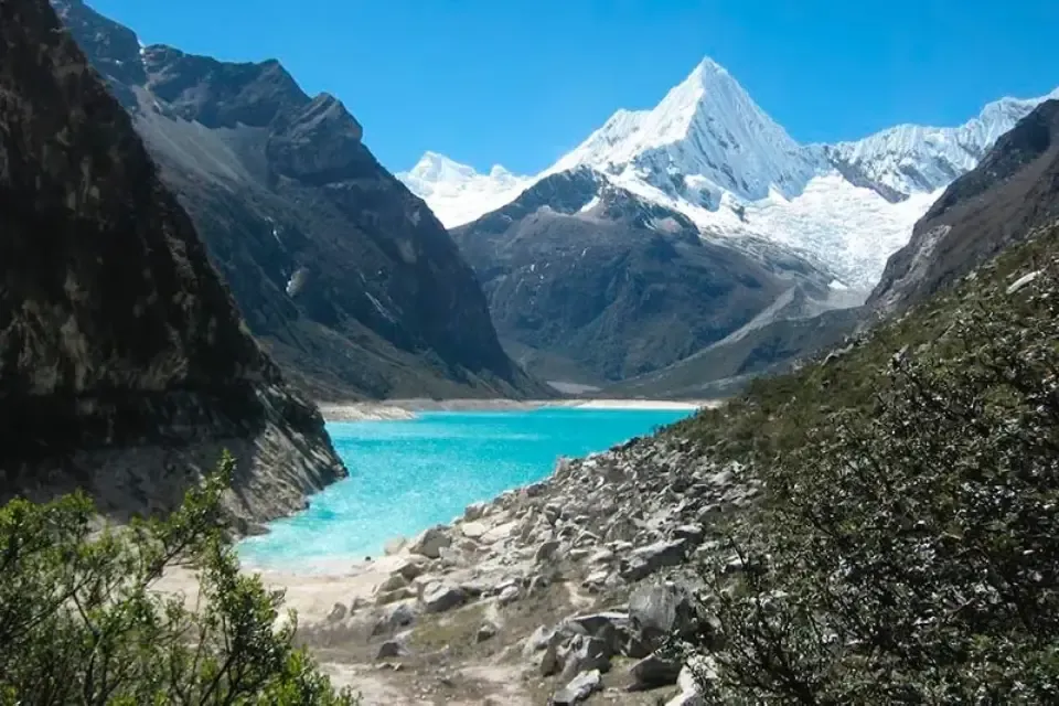 Shores of Laguna Parón