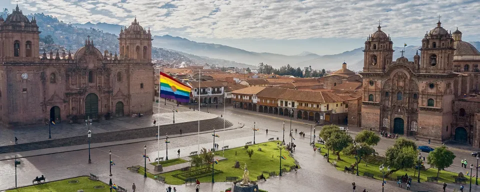 Plaza de Armas in Cusco Plaza de Armas in Cusco