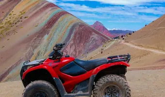 Rainbow mountain ATV
