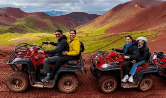 Rainbow mountain ATV