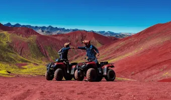 Rainbow mountain ATV