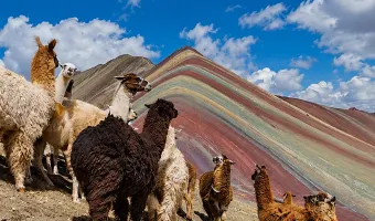 rainboiw mountain peru