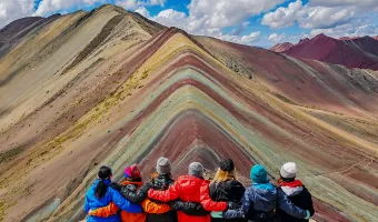rainboiw mountain peru