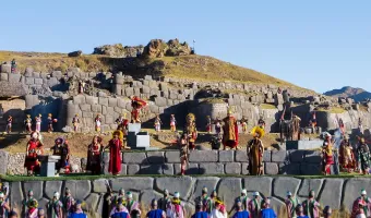 Inti Raymi celebration at Sacsayhuaman.