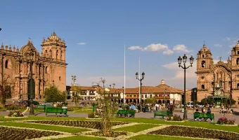 Cusco Plaza de Armas and Cathedral.