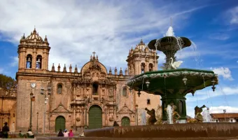 Cusco Cathedral located in the main square of the city