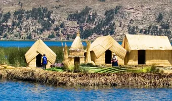 Floating islands of lake titicaca