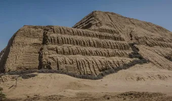 Huaca del sol moche pyramids