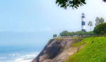 See the Miraflores Malecón in Lima