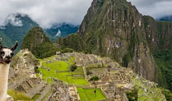 Mountain in peru machu picchu​