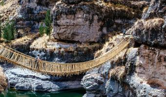 Inca Bridge of Q’eswachaka Full Day — scenic view in Cusco, Peru | Peru Grand Travel
