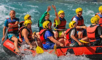 Rafting inca jungle tour
