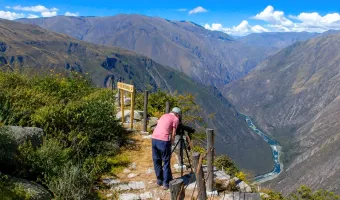 Chonta canyon viewpoint Peru