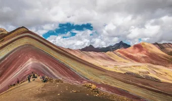 Rainbow Mountain Vinicunca in Peru