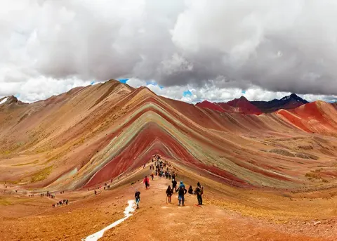 Rainbow mountain ATV