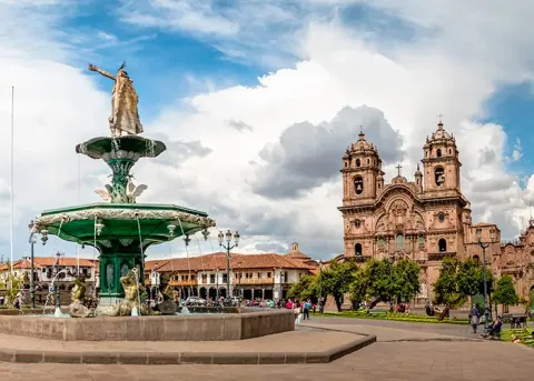 Cathedral and main square of Cusco