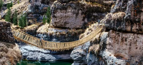 Inca Bridge of Q’eswachaka Full Day — scenic view in Cusco, Peru | Peru Grand Travel