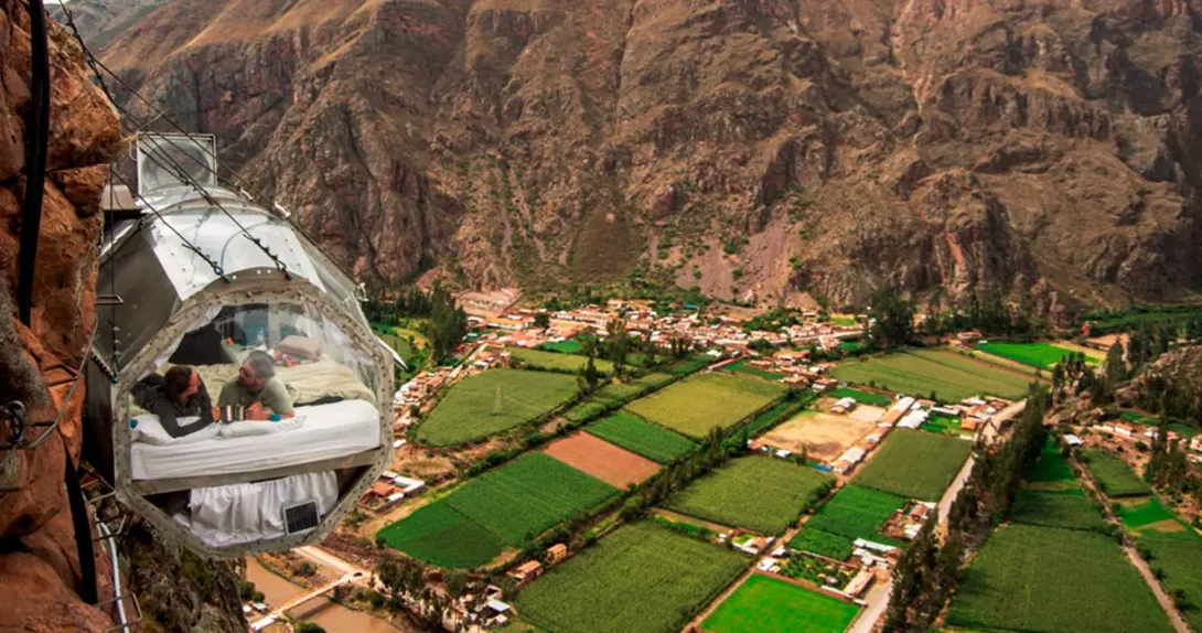The 3 best hotels in Cusco: Sky Camp, Sky Lodge, and Mountain View