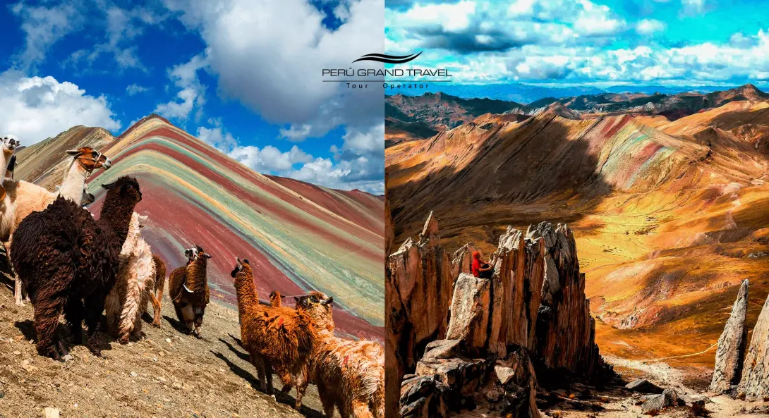 Rainbow Mountain (Vinicunca) vs. Palccoyo