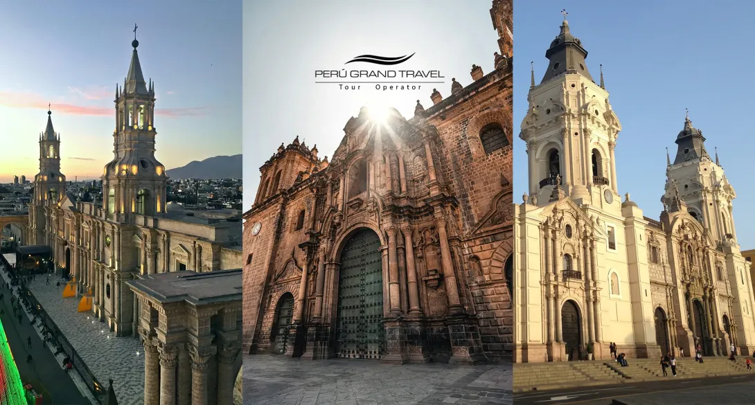 Iconic temples and cathedrals in Peru, where Inca heritage and colonial history come together in a spiritual journey.