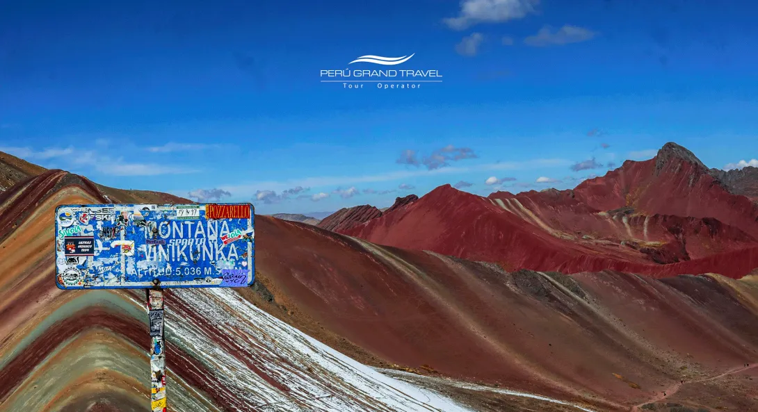 Vinicunca — Elevation