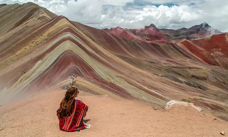 Rainbow Mountain in Peru